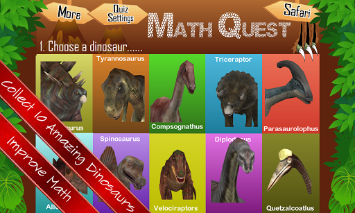 Math Quest Quiz - Fourth Grade