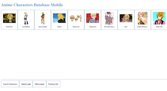 Anime Search Database - screenshot thumbnail