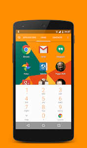 T9 Launcher – Puts the phone back in your smartphone. Dial your apps