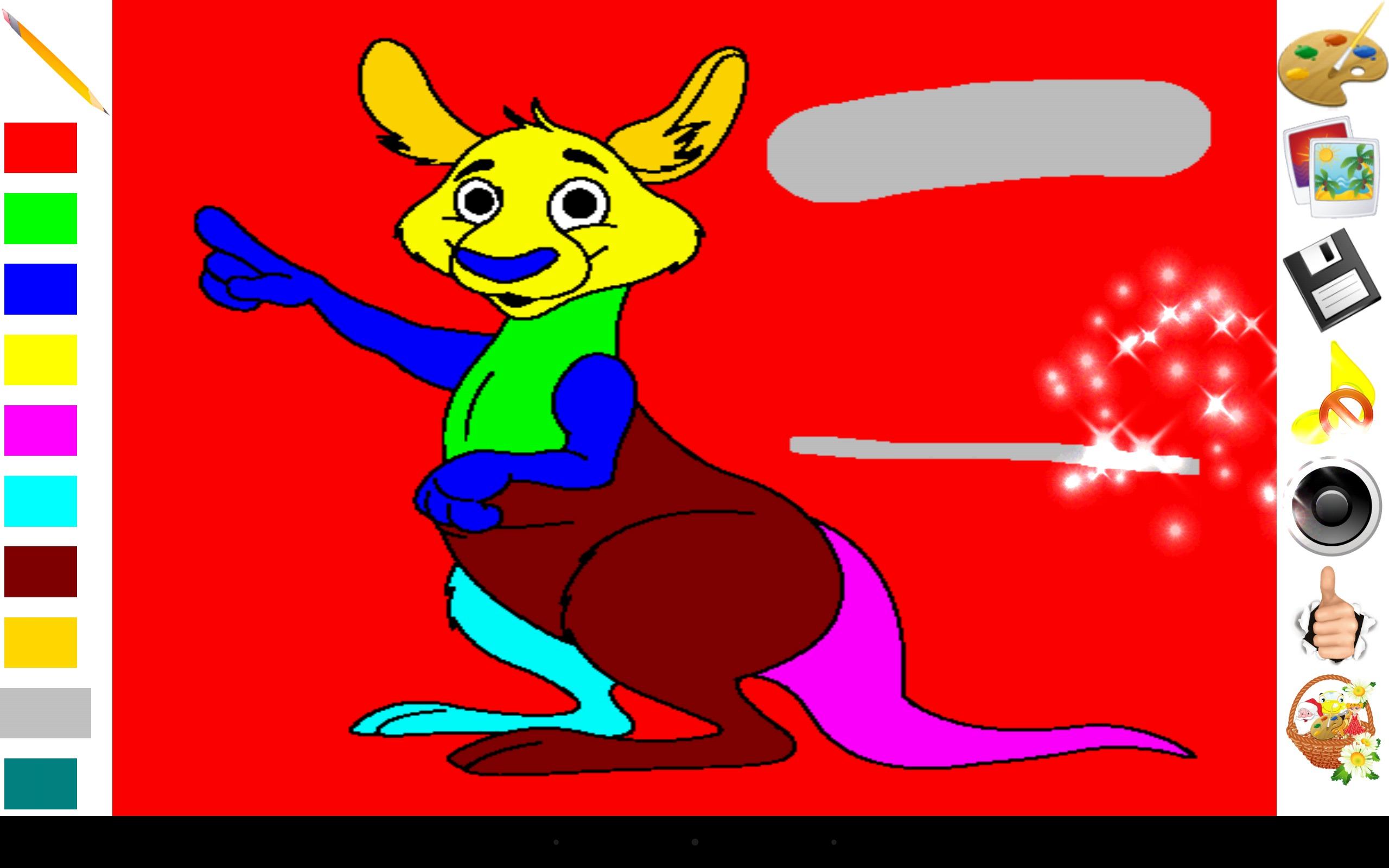 Android application Draw Magic for kids screenshort