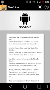 Steve's App Screenshots 5