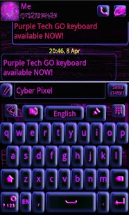 How to install GO Keyboard Purple Tech lastet apk for laptop