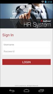 AvePoint HRIS - Expense Screenshots 0