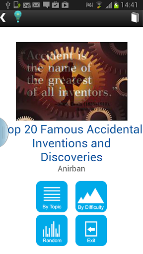 Top Accidental Inventions Quiz