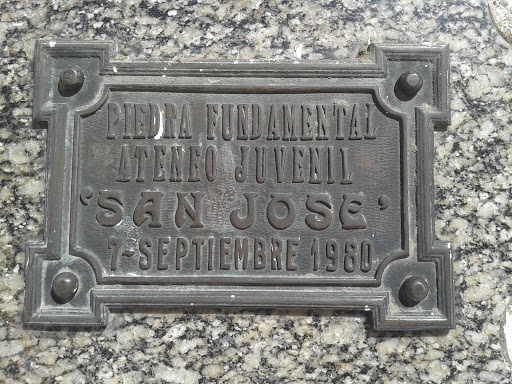 Placa Conmemorativa ATENEO JUVENIL