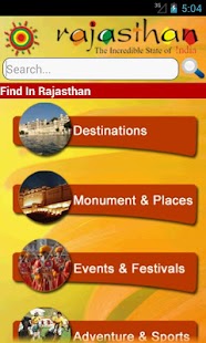 Free Download Rajasthan Tourism APK