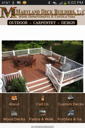 【免費商業App】Maryland Deck Builders LLC-APP點子