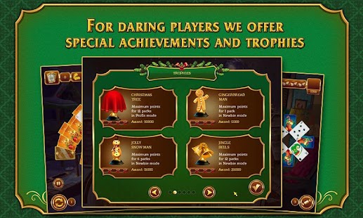 Solitaire Game. Christmas Screenshots 14