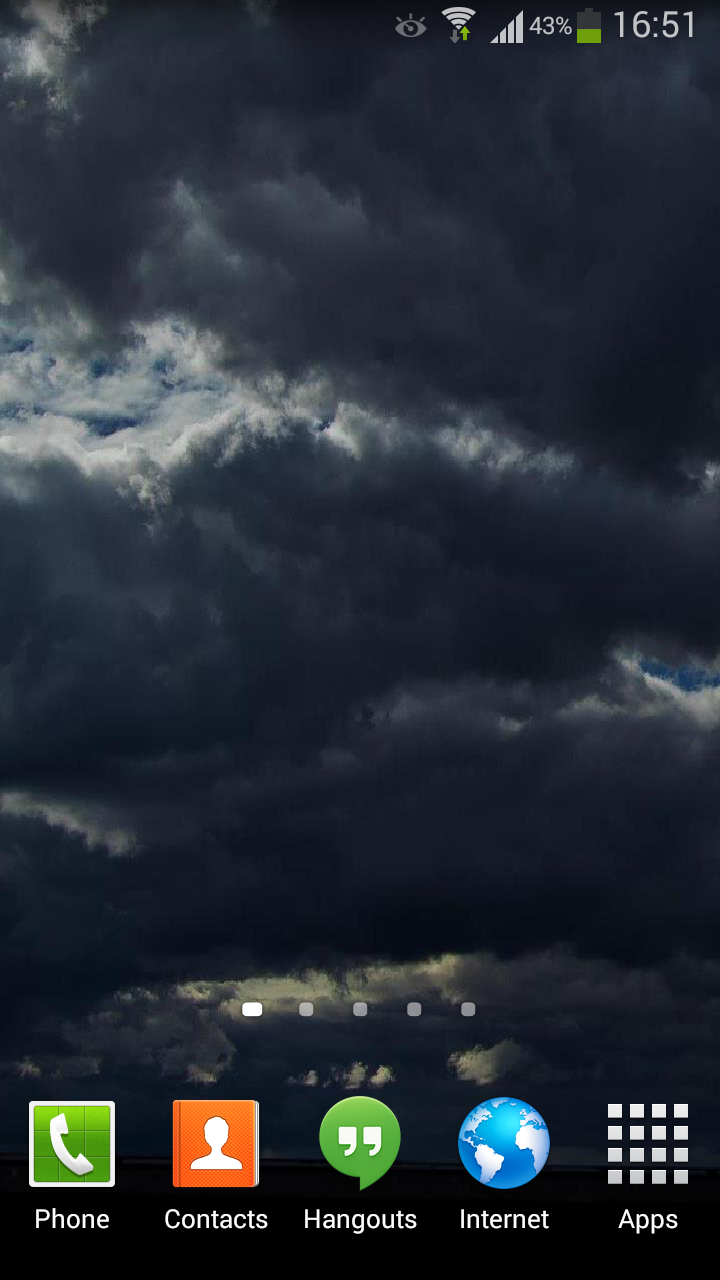 Clouds Live Wallpaper HD 3 Screen 3