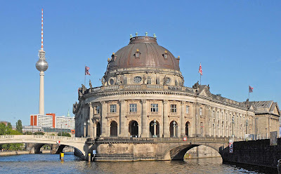 The Bode Museum boasts a large collection of sculptures and one of the world's largest numismatic collections. It's on Museum Island in Berlin, a UNESCO National Heritage Site.