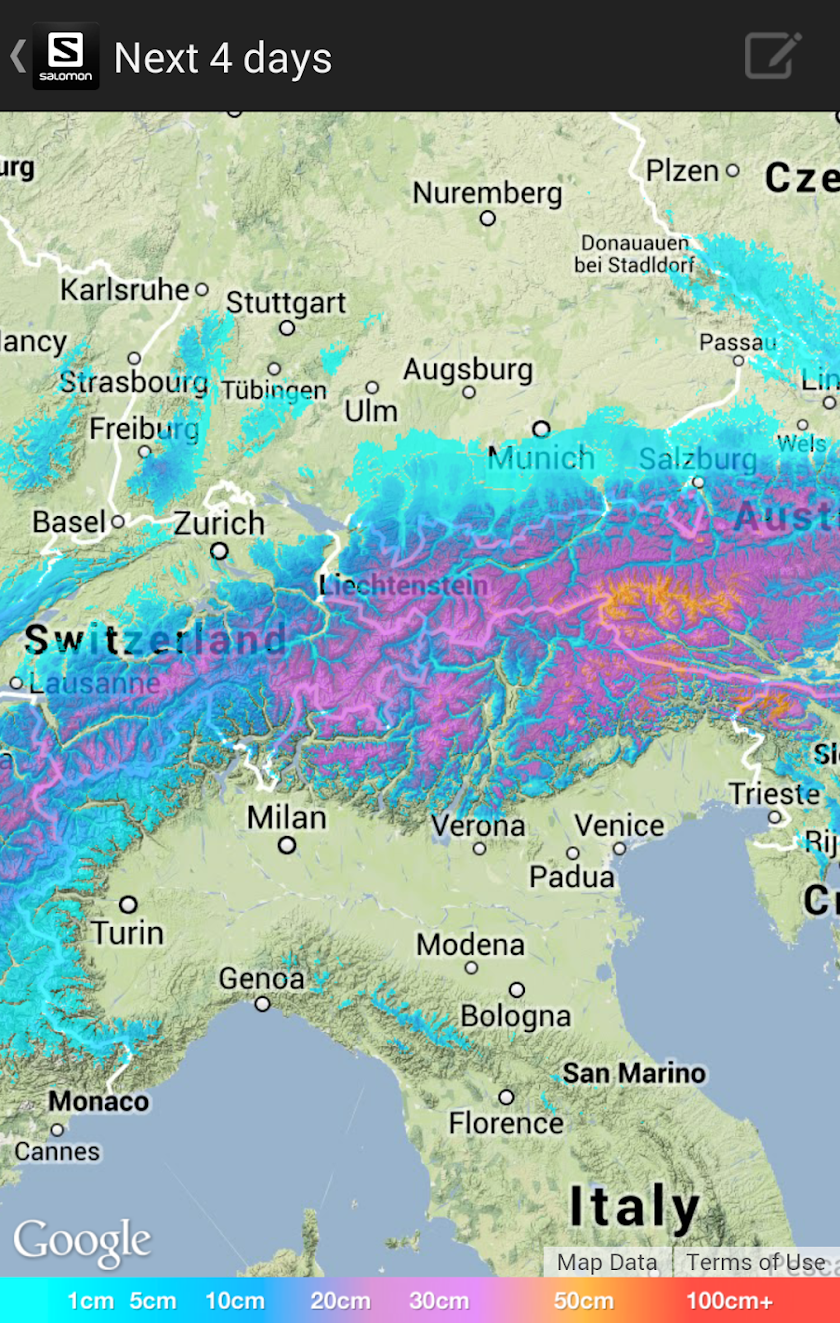Salomon PowderQuest Screen 1