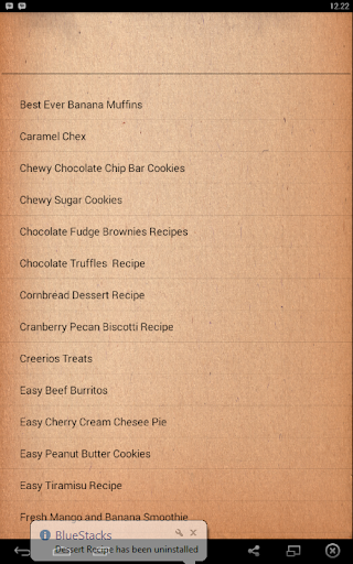 Dessert Recipes