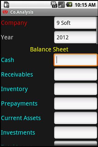 Co.Financial Data Analysis