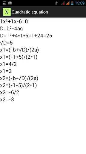 【免費教育App】Quadratic equation-APP點子