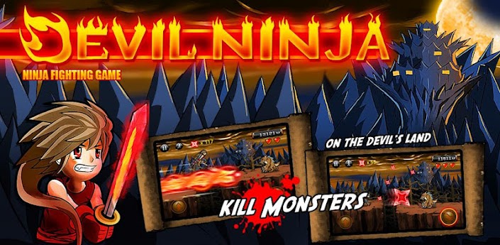 Devil Ninja 2 APK v1.4.0 free download android full pro mediafire qvga tablet armv6 apps themes games application