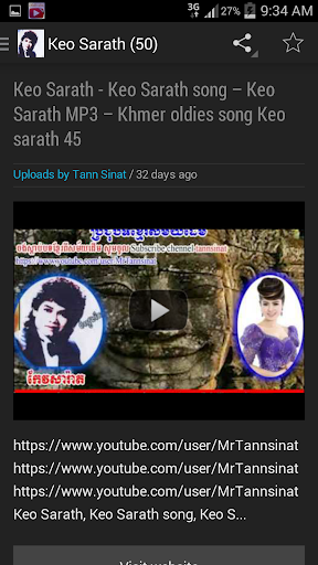 Khmer Keo Sarath Songs