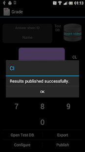 Exam Score Input Screenshots 7