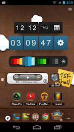 TSF CubeClock Widget poster 1