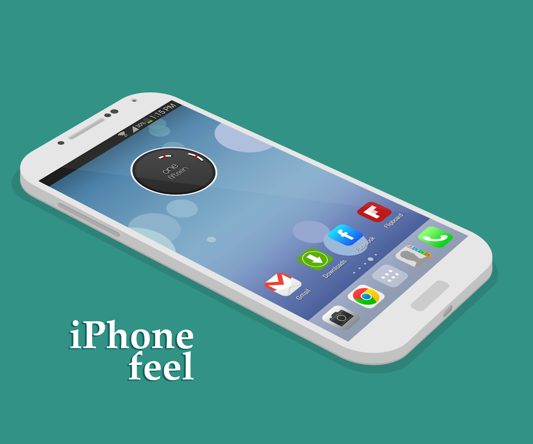 IOS 7 Nova Apex ADW Holo Theme - screenshot