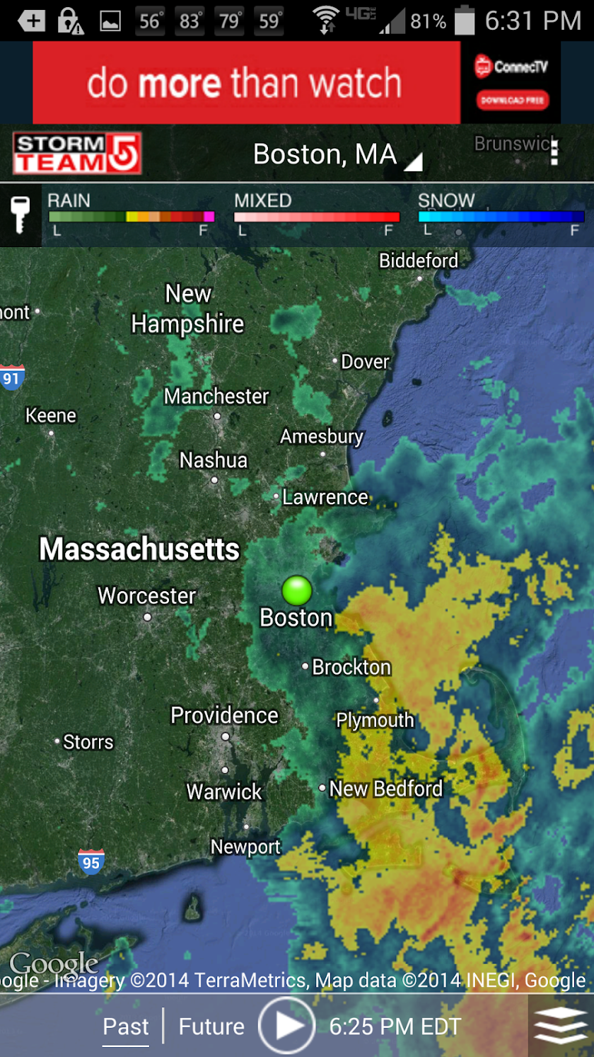 WCVB Boston Weather Screen 3