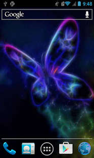 Free Sparkling butterfly live wp APK for PC
