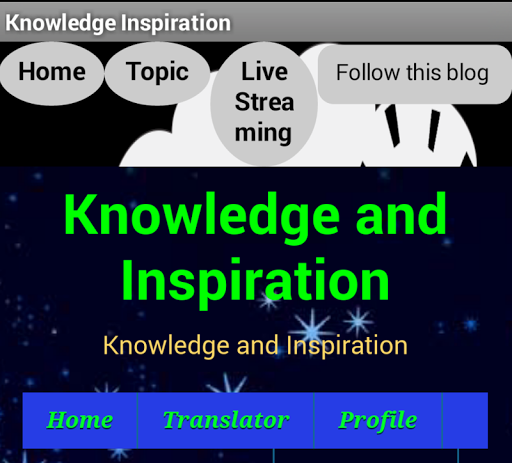 Knowledge Inspiration