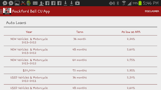 Rockford Bell CU App Screenshots 11