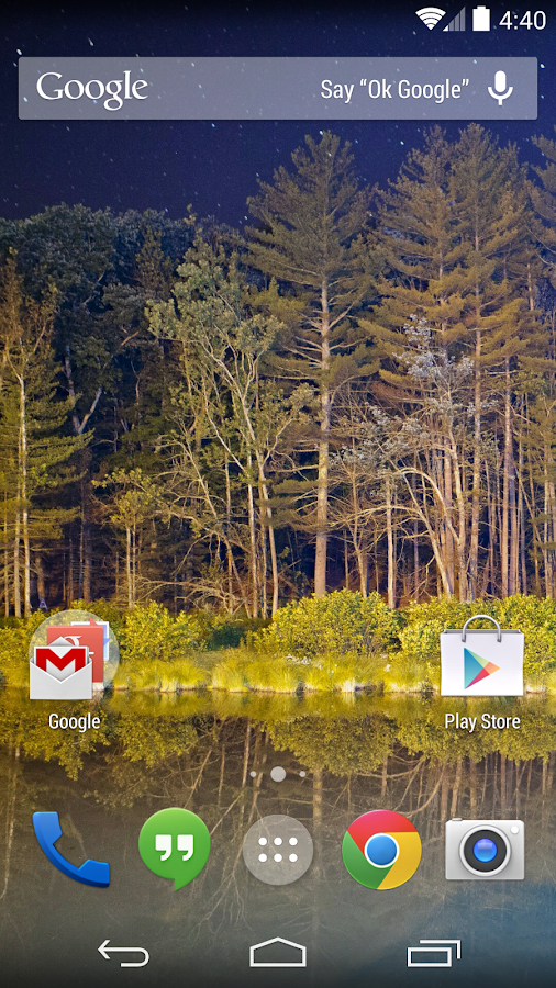 Google Now Launcher - screenshot