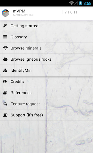 【免費教育App】mVPM for minerals and rocks-APP點子