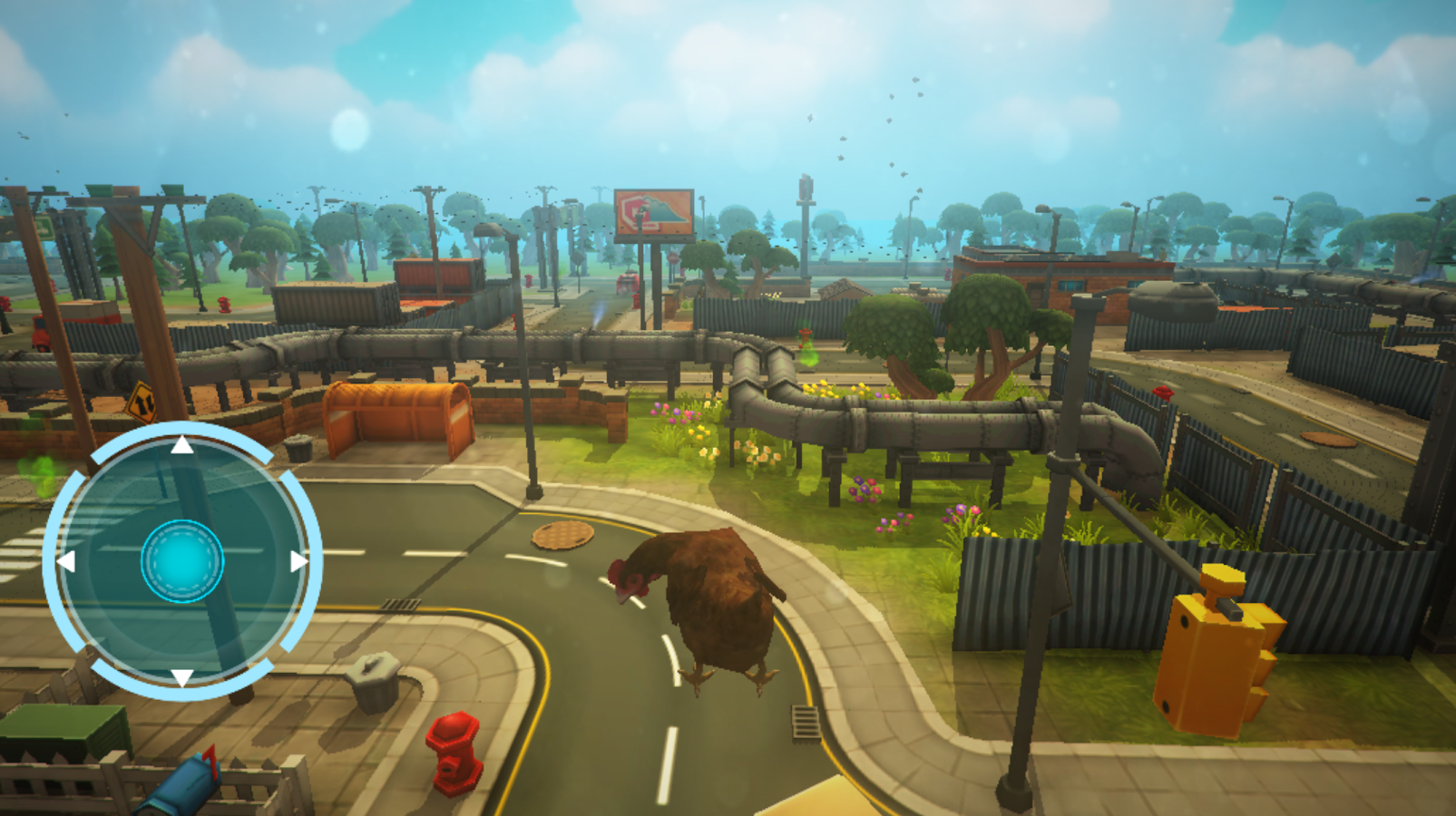 Crazy Chicken Simulator - screenshot