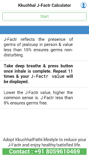 Kkuchhal J-Factr Calculator