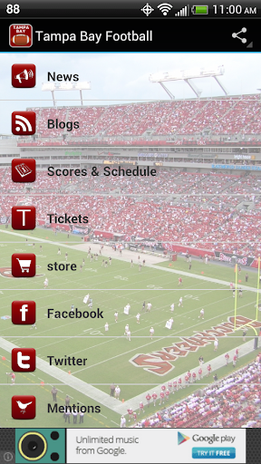 【免費運動App】Tampa Bay Football-APP點子