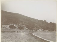 Menton gezien vanaf het strand