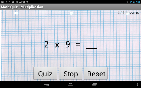 How to download Multiplication - Math Quiz 1.1 apk for pc
