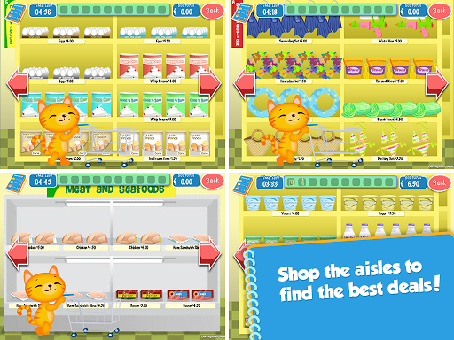 【免費教育App】Lil' Kitten Shopping Cart Full-APP點子