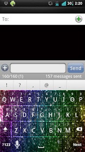How to download Rainbow Glitter Keyboard Skin patch 1.0 apk for android