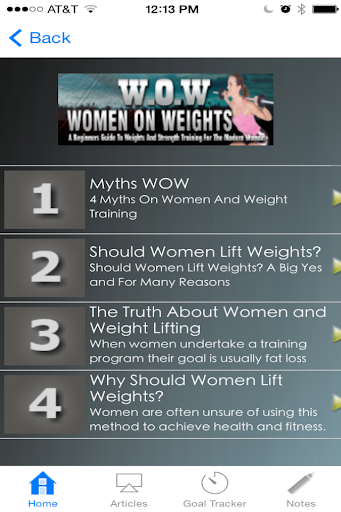 【免費健康App】Women on Weights Build Muscle-APP點子