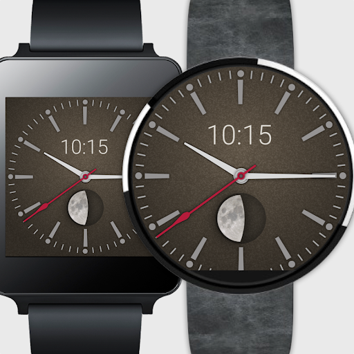 【免費個人化App】Moon Watch Face Android Wear-APP點子