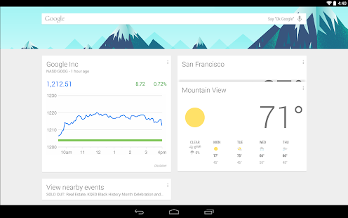 Google Now Launcher - screenshot thumbnail