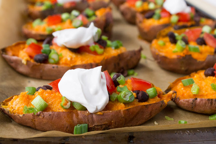 vegan sour cream cashew recipe Recipe Loaded Skins  Potato Vegan Sweet Yummly