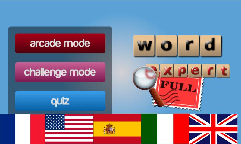 Android application Word finder expert Full screenshort