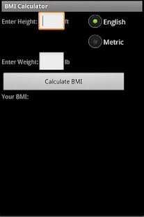 BMI Calculator Screenshots 0