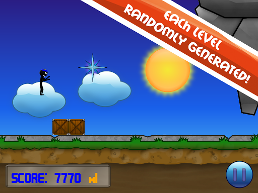 【免費動作App】Super Stickman On The Run FREE-APP點子