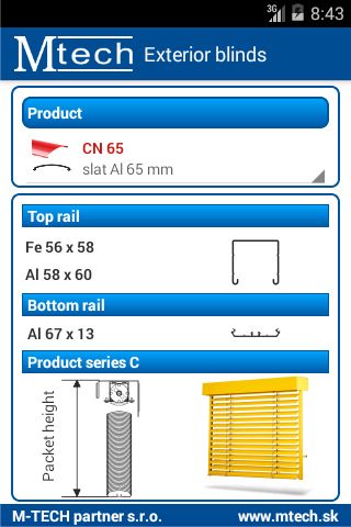 【免費生產應用App】Exterior blinds-APP點子