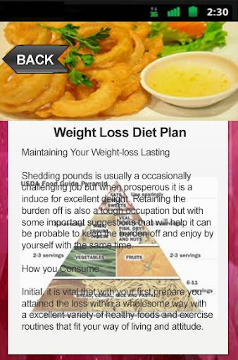 Weight Loss Diet Plan