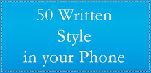 50 Written Fonts Style APK
