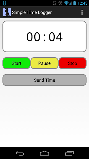 Simple Time Logger