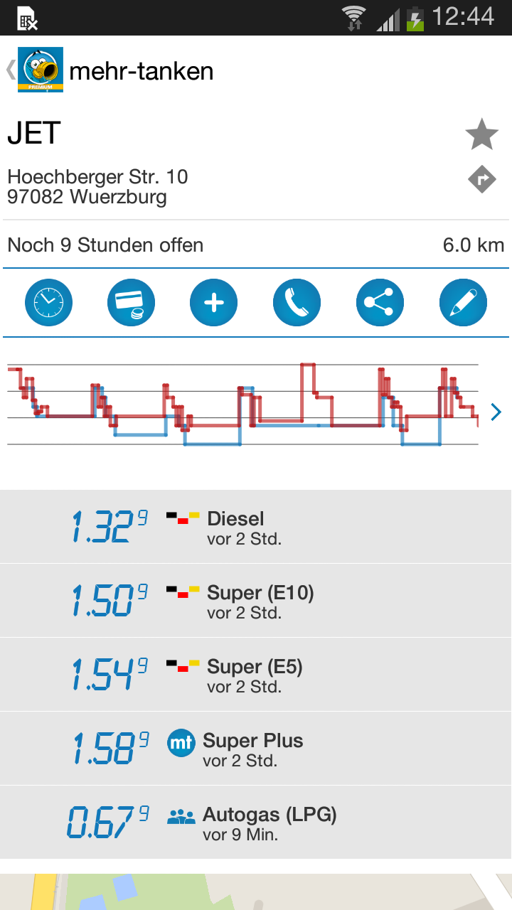 mehr-tanken premium Screen 2