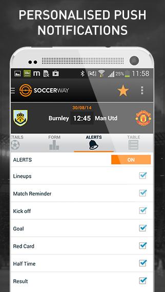 Soccerway Screen 3