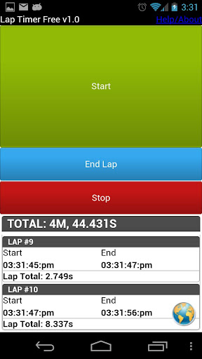 【免費工具App】Lap Timer Free-APP點子